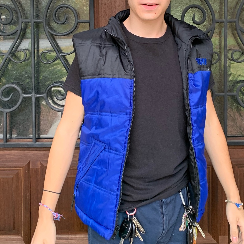 Reversible north face vest